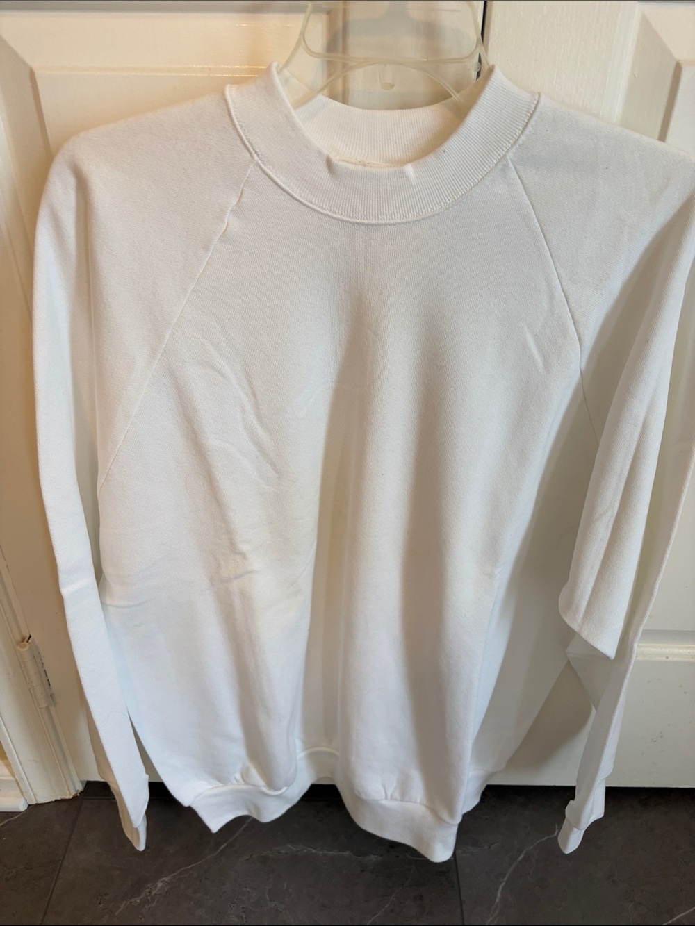 New White Sweatshirt